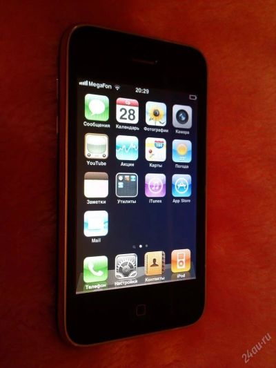Лот: 3143985. Фото: 1. IPhone 3G 16Г Оригинал Америкос... Смартфоны