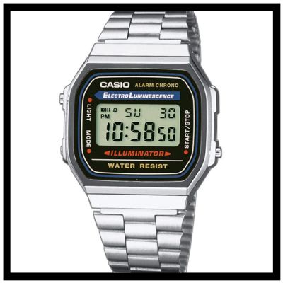 Лот: 4877099. Фото: 1. Casio Silver Digital Watch. Оригинальные наручные часы
