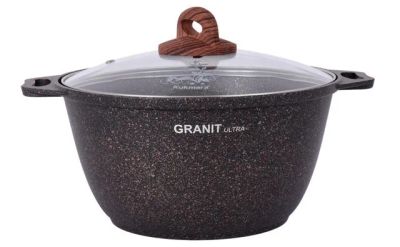 Лот: 16758949. Фото: 1. Кастрюля Кукмор 3,0л Granit Ultra... Кастрюли