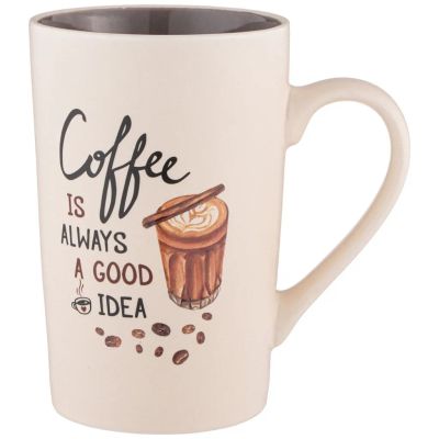 Лот: 25726321. Фото: 1. Кружка фарфор, 385 мл, Coffee... Кружки, стаканы, бокалы
