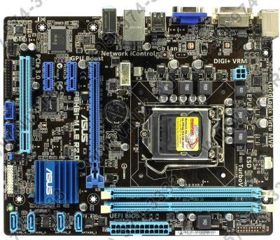 Лот: 10835200. Фото: 1. Материнская плата ASUS LGA1155... Материнские платы