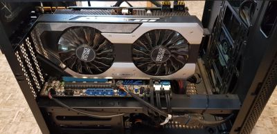 Лот: 17279234. Фото: 1. Видеокарта Palit GeForce GTX 1080... Видеокарты