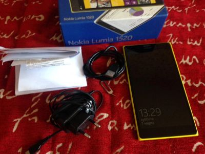 Лот: 5195351. Фото: 1. Nokia lumia 1520 32gb LTE(4G... Смартфоны