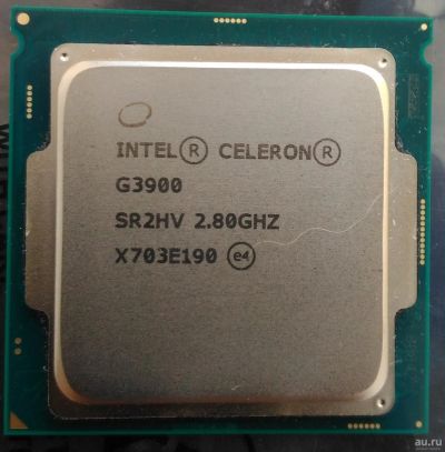 Лот: 13748160. Фото: 1. Процессор Intel® Celeron® G3900... Процессоры