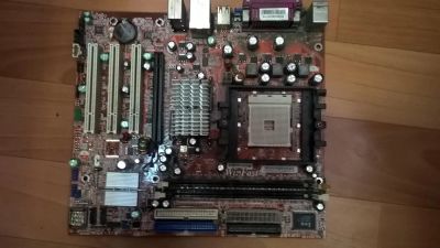 Лот: 7598232. Фото: 1. Материнская плата Foxconn 6100K8MB-RS. Материнские платы