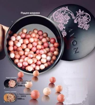 Лот: 4058084. Фото: 1. Пудра-шарики Avon Color 22 г. Макияж
