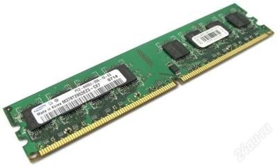 Лот: 1680916. Фото: 1. Dimm DDR II 1024 Mb Samsung 800... Оперативная память