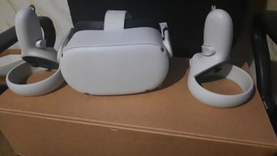 Лот: 20938758. Фото: 1. Oculus Quest 2 128gb + VPN + Beat... Очки, шлемы виртуальной реальности