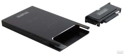 Лот: 16637400. Фото: 1. 2.5" Внешний бокс Zalman VE200. Внешние жесткие диски