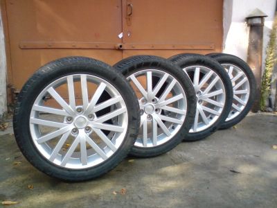 Лот: 4192776. Фото: 1. R18 Mazda 6 MPS + Evergreen 225... Диски