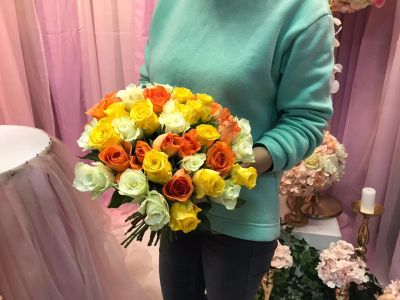 Лот: 12491053. Фото: 1. РОЗА Кения 33шт за 999р. Свежие цветы