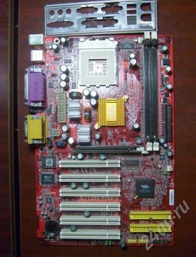 Лот: 219338. Фото: 1. MSI MS-6593 K7T266 Pro2-U SocketA... Материнские платы