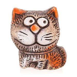 Лот: 10550477. Фото: 1. 39529 Фигура "Кот Саймона", шамот... Фигурки, статуэтки