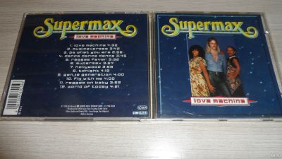 Лот: 15881587. Фото: 1. Supermax "Love Machine" (CD)_Germany. Аудиозаписи