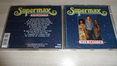 Лот: 15881587. Фото: 1. Supermax "Love Machine" (CD)_Germany. Аудиозаписи