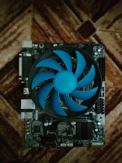 Лот: 19847707. Фото: 1. Процесс i5 7400 + ddr4 + мат плата... Материнские платы