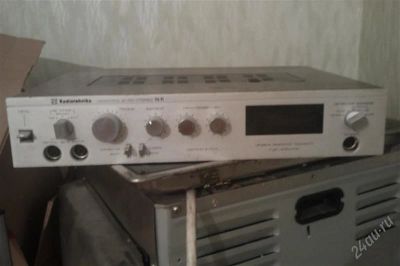 Лот: 1644781. Фото: 1. Radiotehnika (радиотехника) У-101. Усилители, эквалайзеры