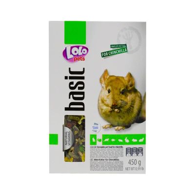 Лот: 10400252. Фото: 1. Корм lolo pets для шиншилл 450... Корма