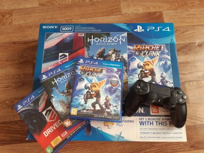 Лот: 13425852. Фото: 1. PS4 Slim. Игровые приставки, консоли