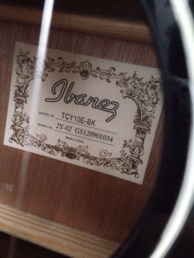 Лот: 6281178. Фото: 1. продам ibanez tcy10e black. Гитары