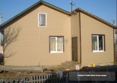 Лот: 9202815. Фото: 1. Виниловый Сайдинг BloсkHouse... Фасадные материалы, сайдинг