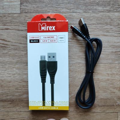 Лот: 23904157. Фото: 1. Кабель MicroUSB. Дата-кабели, переходники