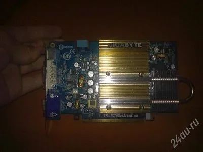 Лот: 458940. Фото: 1. Видеокарта NVIDIA GeForce 7600... Видеокарты