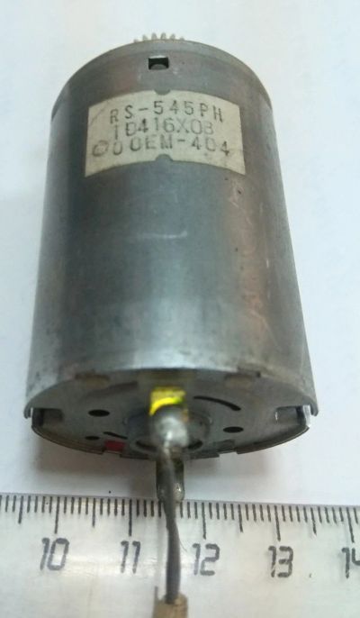 Лот: 15845449. Фото: 1. Моторчик (Двигатель) RS-545ph... Электродвигатели, микромоторы