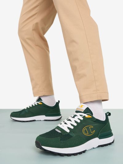 Лот: 25385683. Фото: 1. Кроссовки мужские Champion, Зеленый. Кеды, кроссовки, слипоны