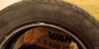 Лот: 13603921. Фото: 1. yokohama c.drive 2 215\60\16 2шт... Шины