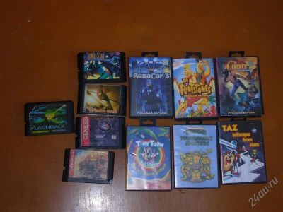 Лот: 1129502. Фото: 1. Sega 16 bit+ игры (картриджи... Игры для консолей