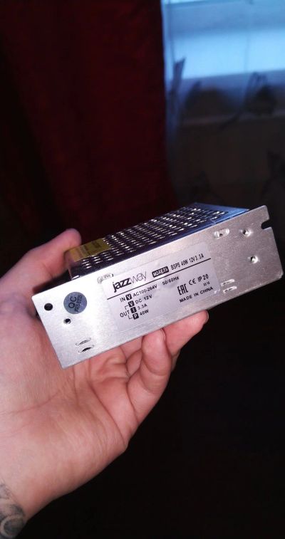 Лот: 15298186. Фото: 1. Драйвер для светодиода 40wt 12v. Светодиоды