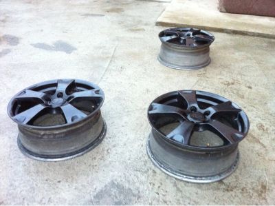 Лот: 360972. Фото: 1. Диски R17 5x114 black. Диски