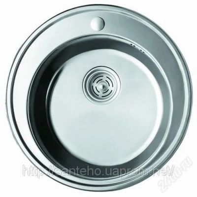 Лот: 3505604. Фото: 1. раковина-мойка круглая врезная... Мойки кухонные