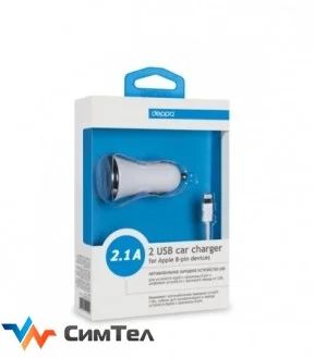 Лот: 4648177. Фото: 1. АЗУ Deppa 2 USB 2.1А, дата кабель... Зарядные устройства, блоки питания, адаптеры сетевые для смартфонов
