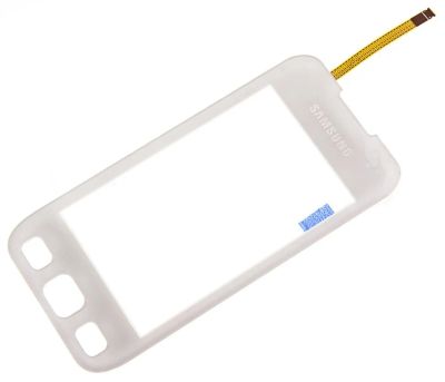 Лот: 25352996. Фото: 1. Тачскрин для Samsung S5330 Белый. Дисплеи, дисплейные модули, тачскрины