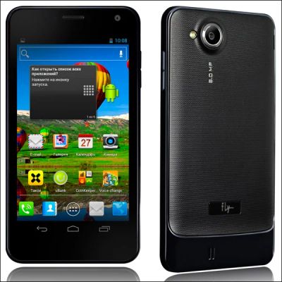 Лот: 8897702. Фото: 1. Продам смартфон Fly IQ444 Diamond... Смартфоны