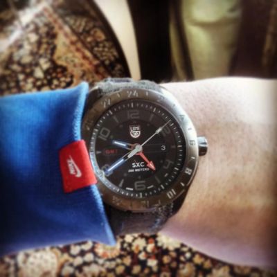 Лот: 8967634. Фото: 1. часы Luminox SXC Space GMT. Оригинальные наручные часы