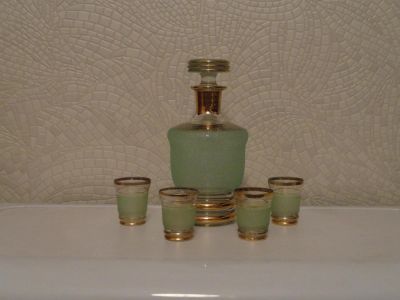 Лот: 8109418. Фото: 1. Графин со стопками!. Кувшины, графины