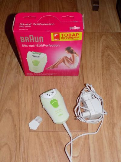 Лот: 4985078. Фото: 1. Эпилятор Braun Silk Epil Soft... Укладка и стрижка волос, бритьё, эпиляция