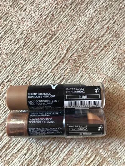 Лот: 13712686. Фото: 1. Maybelline хайлайтер цена за 1... Макияж