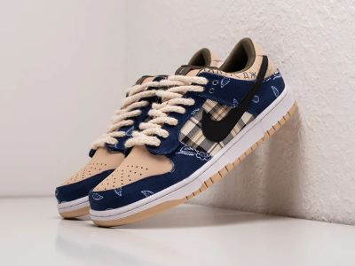 Лот: 24977302. Фото: 1. Кроссовки Nike SB Dunk Low x Travis... Кеды, кроссовки, слипоны