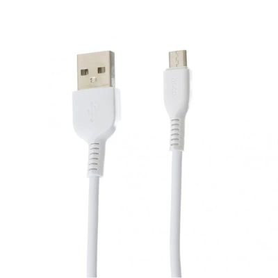 Лот: 21430837. Фото: 1. Кабель USB Hoco X20 Micro белый... Дата-кабели, переходники