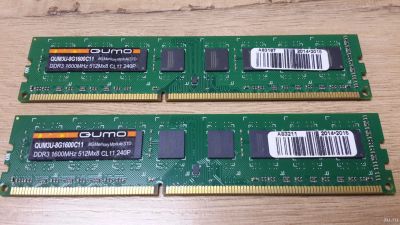Лот: 13844043. Фото: 1. Оперативная память QUMO 16Gb... Оперативная память