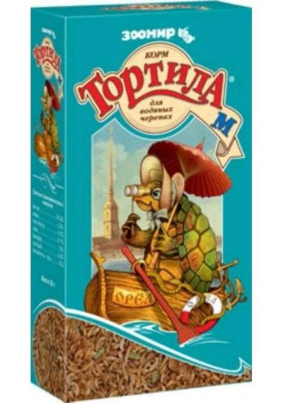 Лот: 6516206. Фото: 1. Корм Зоомир Тортила М для водяных... Корма