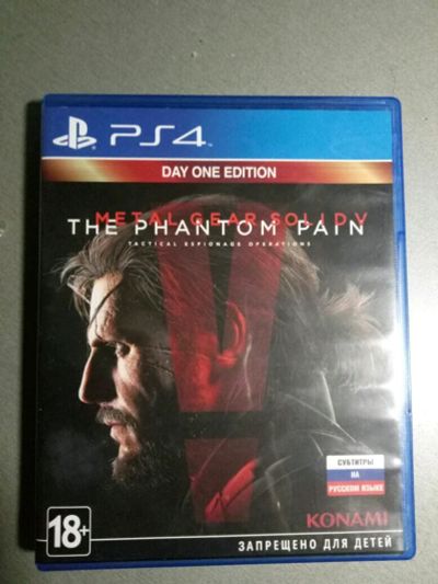 Лот: 9297588. Фото: 1. MGS V Phantom pain PS4. Игры для консолей