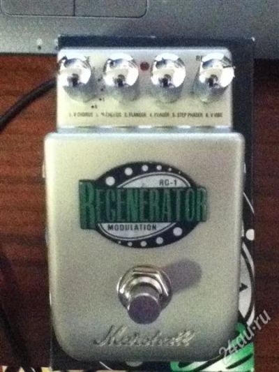Лот: 2754592. Фото: 1. Marshall RG-1(хорус, фленжер... Гитарные эффекты и комбоусилители