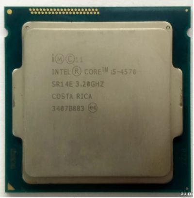 Лот: 13499331. Фото: 1. Intel Core i5 4570 (четырёхядерный... Процессоры