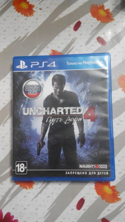Лот: 10734186. Фото: 1. Uncharted 4. Игры для консолей