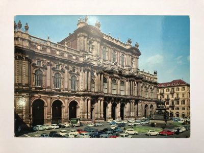 Лот: 23299623. Фото: 1. Турин. Палаццо Кариньяно и памятник... Открытки, конверты